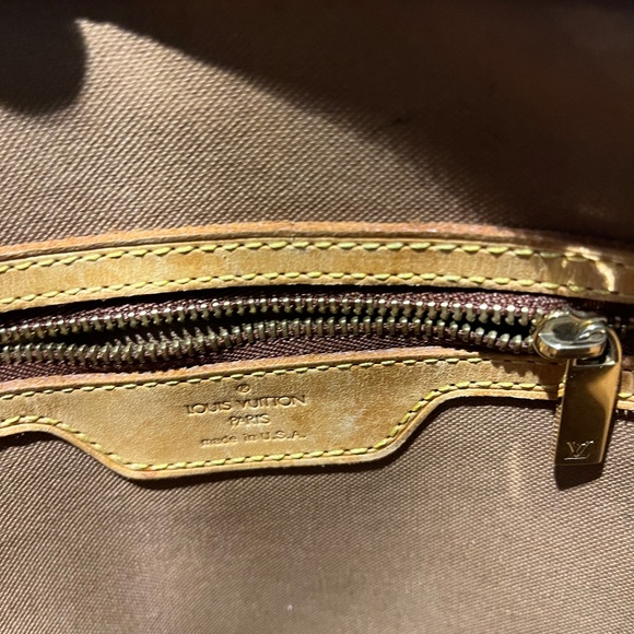 Louis Vuitton Monogram Cabas Mezzo Large Brown Tote - Picture 4 of 12